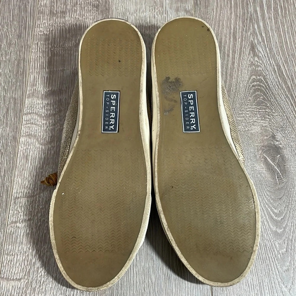 Sperry Top Sider Seacoast Metallic Python Embossed Sneaker 9 - Picture 5 of 16